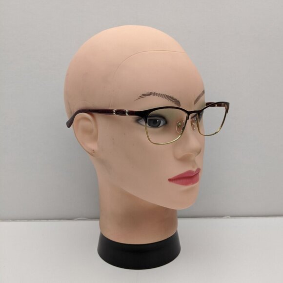 🕶️ Vogue VO3987-B 987 Burgundy Cat Eye Eyeglasses 52/16-135 / JLE242 🕶️ - Picture 8 of 8
